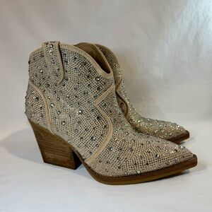 Very G Austin Rhinestone boots